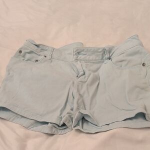 Sky Blue Women's Jean Shorts
